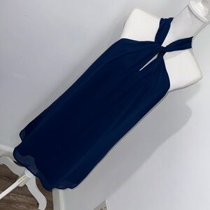 Navy blue dress - brand new.